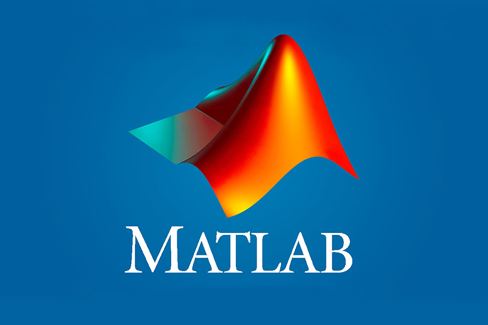 MATLAB logo with 3-D graph icon.